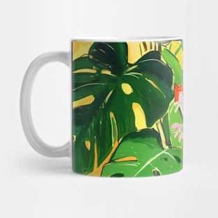 Monstera Plants Boho Summer Mug